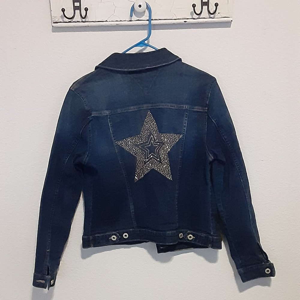 Jean Jacket M Womens Tommy Hilfiger